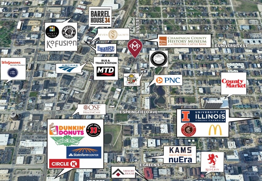 71 E University Ave, Champaign, IL for sale - Building Photo - Image 2 of 3