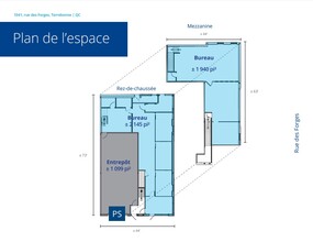 1041 Rue Des Forges, Terrebonne, QC à louer Plan d’étage- Image 1 de 1