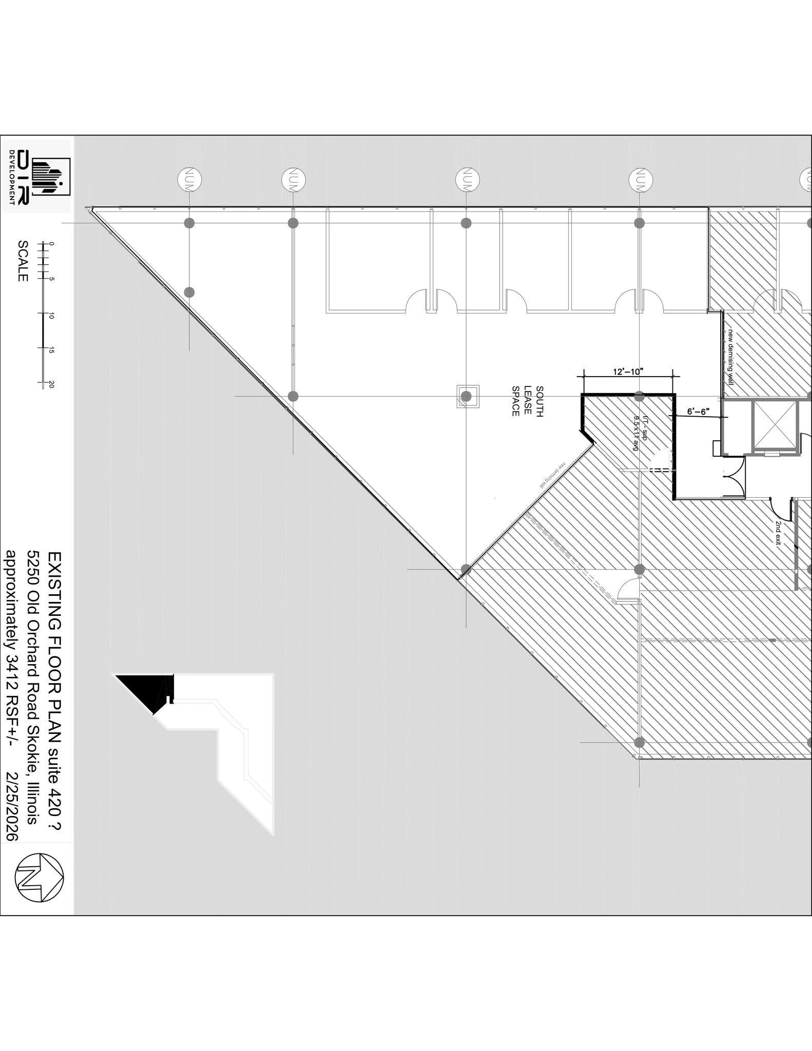 5202 Old Orchard Rd, Skokie, IL à louer Plan de site- Image 1 de 3