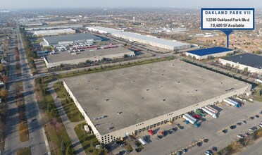 12225 Oakland Park Boulevard, Highland Park, MI - AERIAL map view