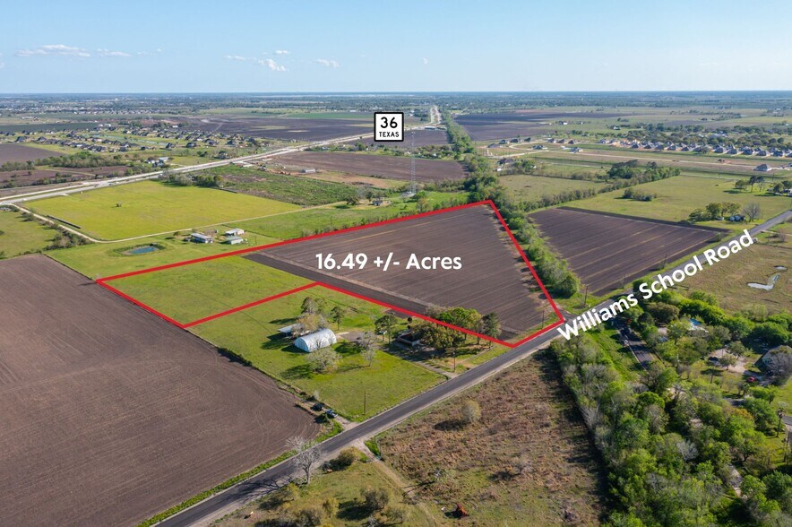 Tract 2 Williams School Rd rd, Needville, TX à vendre - Aérien - Image 2 de 9