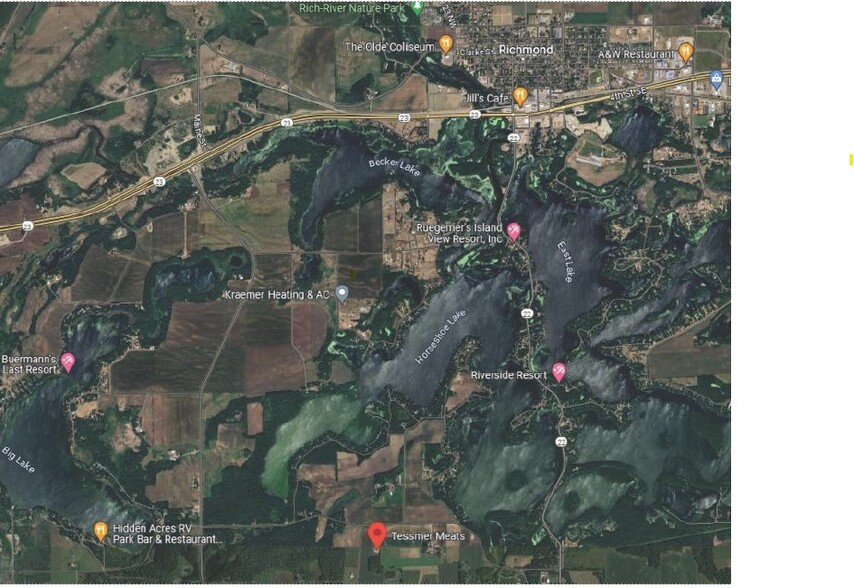 20805 Edgeton Rd, Richmond, MN for sale - Aerial - Image 2 of 2