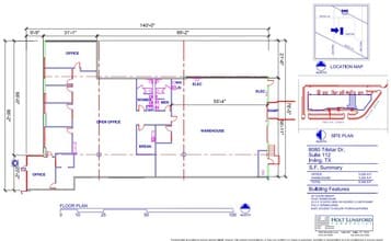 8080 Tristar Dr, Irving, TX à louer Plan d’étage- Image 1 de 1
