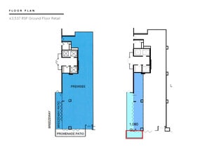 1451-1457 3rd Street Promenade, Santa Monica, CA for lease Floor Plan- Image 2 of 12