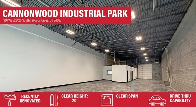 Plus de détails pour 1901 W 2425 S, Woods Cross, UT - Industriel à louer