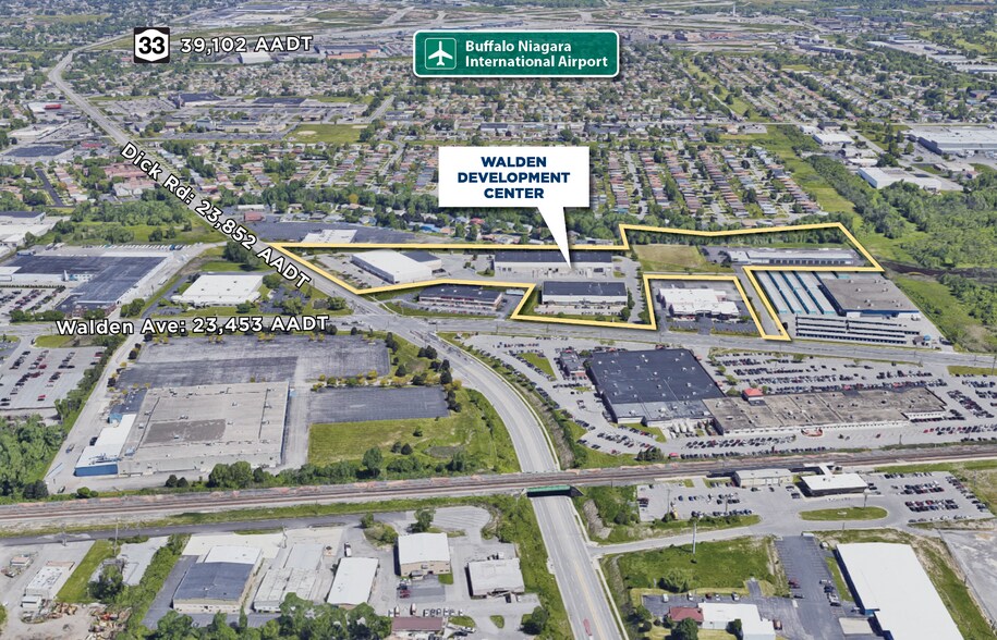 2914-2918 A Walden Ave, Depew, NY à louer - Aérien - Image 2 de 11