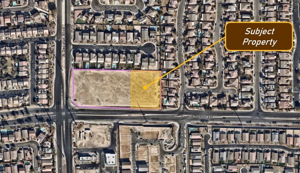 Grand Teton Drive and Decatur Blvd, North Las Vegas, NV for sale - Building Photo - Image 2 of 2