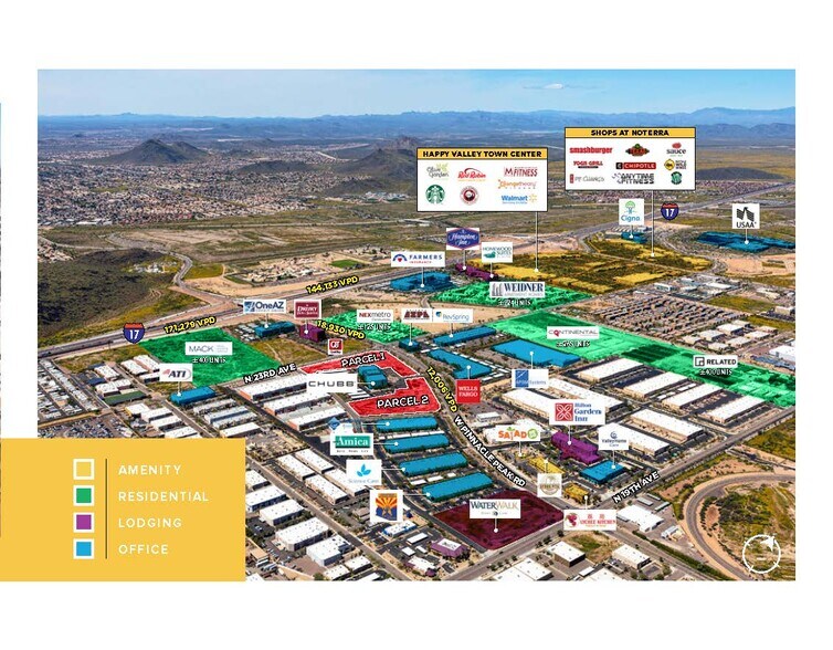 2353-2389 W Pinnacle Rd, Phoenix, AZ à vendre - Photo du bâtiment - Image 1 de 4