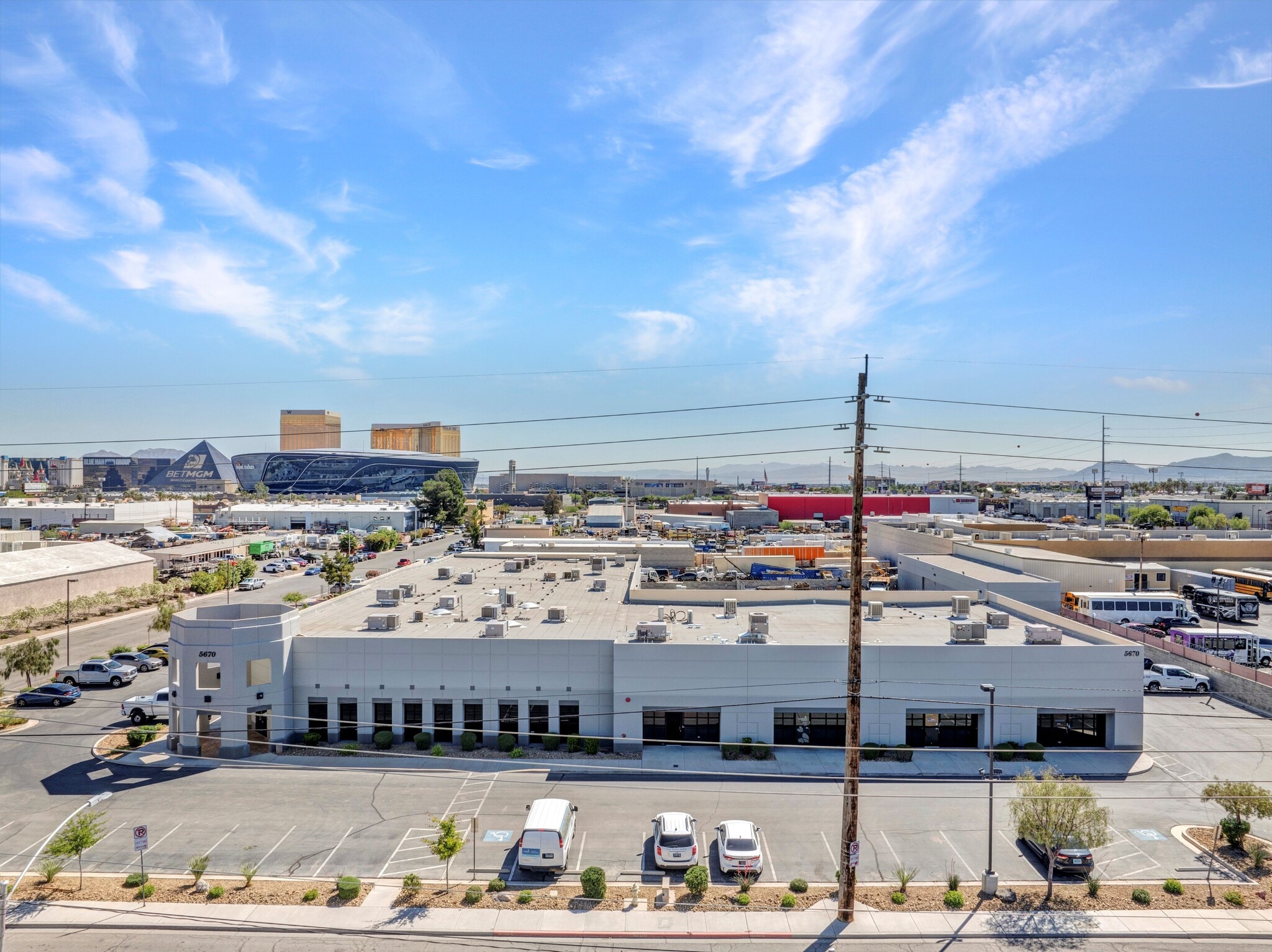 5670 S Wynn Rd, Las Vegas, NV for lease Aerial- Image 1 of 17