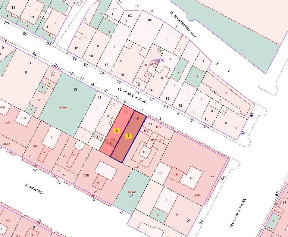 Carrer José Zaragoza, València, Valencia à vendre Plan d’étage- Image 1 de 6