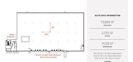 8009-8013 Purfoy Rd, Fuquay Varina, NC for lease Floor Plan- Image 1 of 1