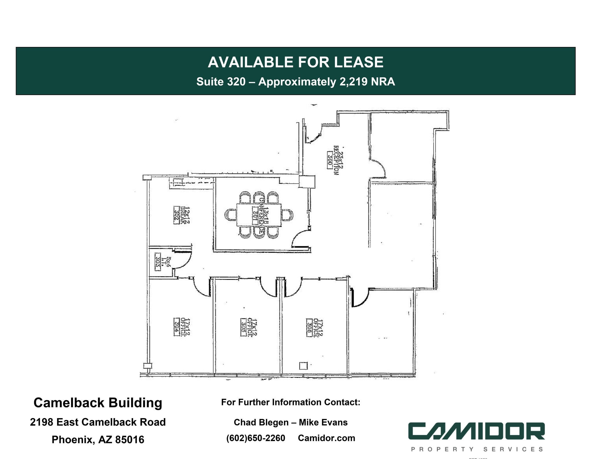 2198 E Camelback Rd, Phoenix, AZ for lease Site Plan- Image 1 of 1