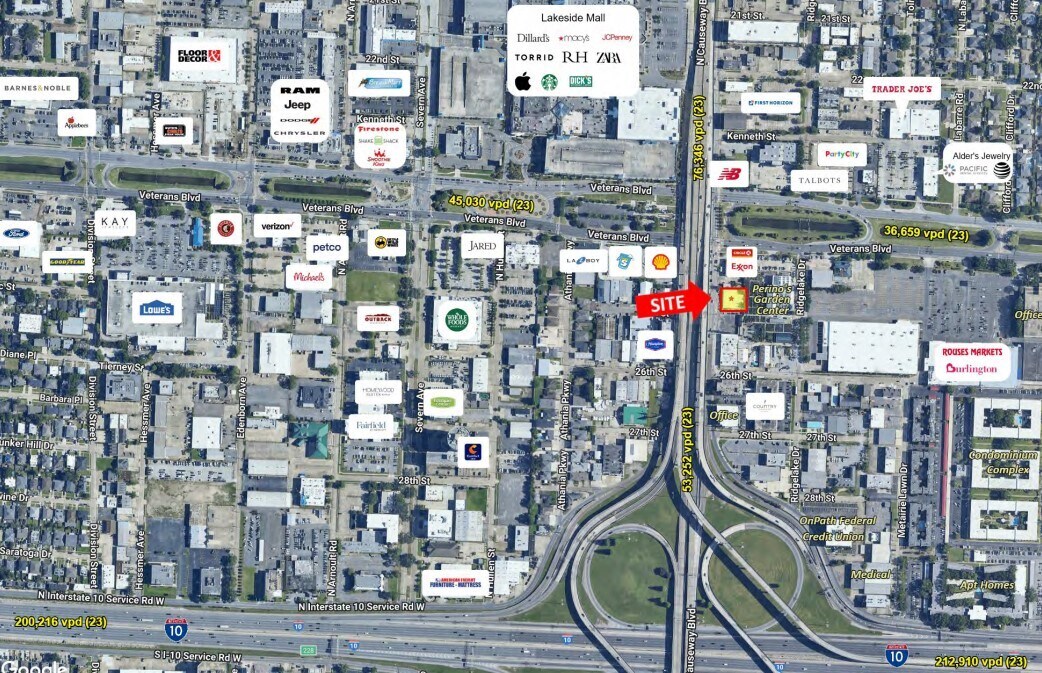 2805 N Causeway Blvd - Land Development, Metairie, LA à louer Photo principale- Image 1 de 2