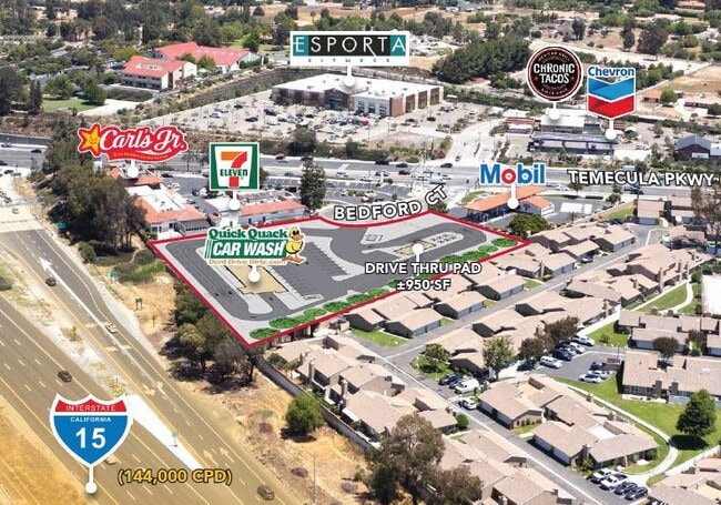 More details for SEQ Temecula Pky. & Bedford Ct., Temecula, CA - Land for Lease