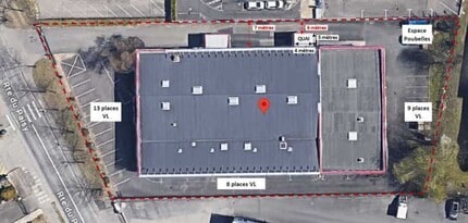 Dardilly, RHO - Aerial map view