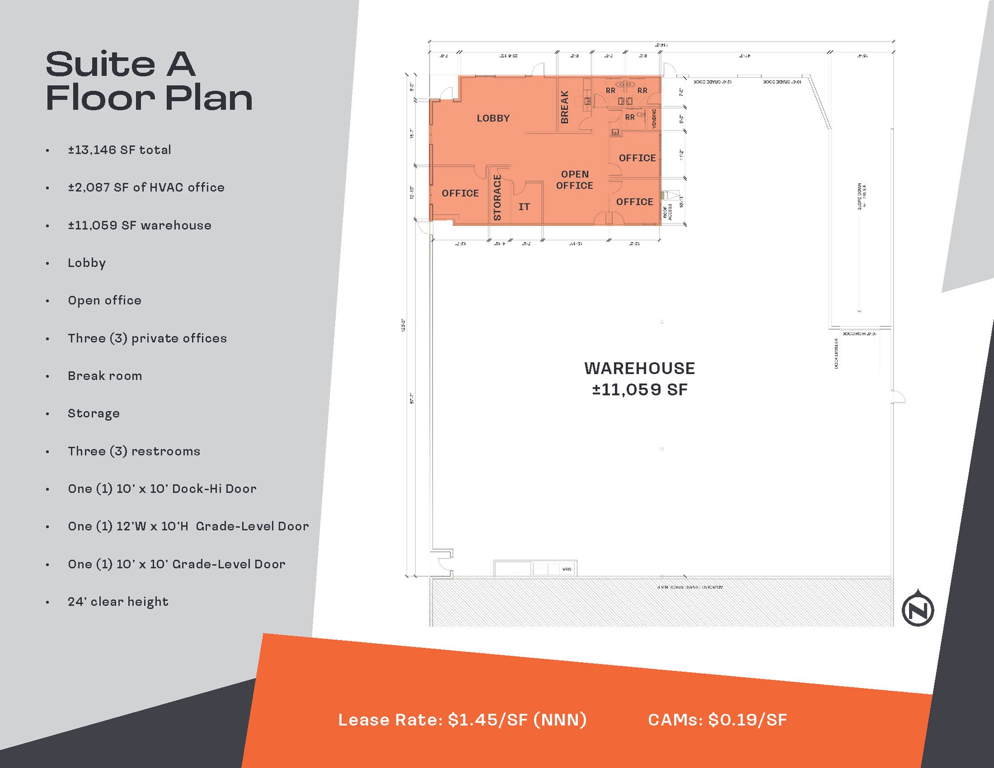 4280 Wagon Trail Ave, Las Vegas, NV à louer Plan d’étage- Image 1 de 1