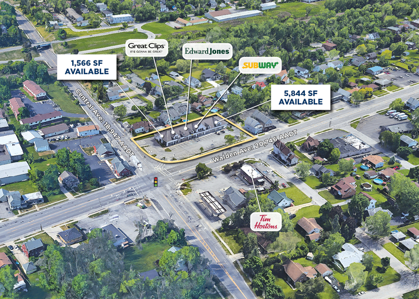 3615 Walden Ave, Lancaster, NY for lease - Aerial - Image 2 of 4