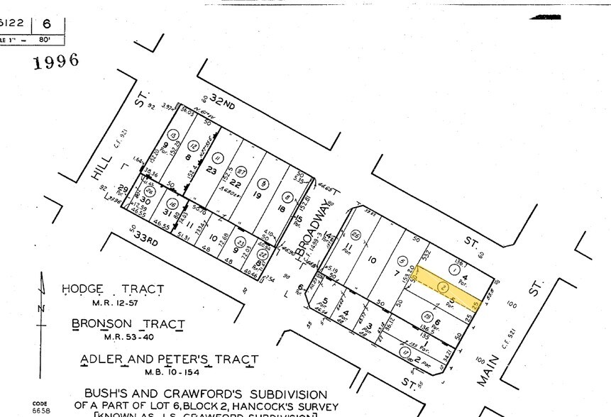 3207 S Main St, Los Angeles, CA à vendre - Plan cadastral - Image 3 de 3