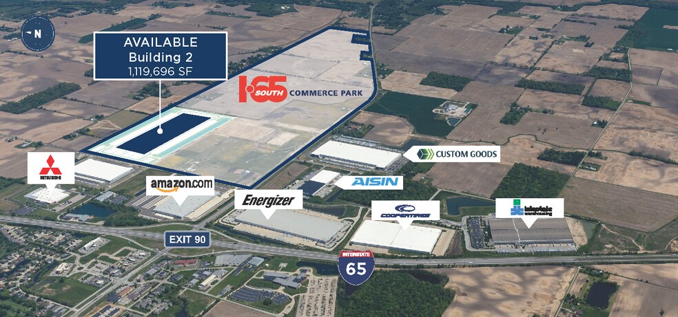 5081 E 100 N, Franklin, IN à louer - Photo du bâtiment - Image 2 de 3