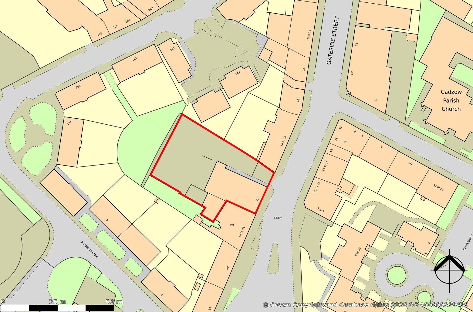 42 Gateside St, Hamilton for sale Plat Map- Image 1 of 4
