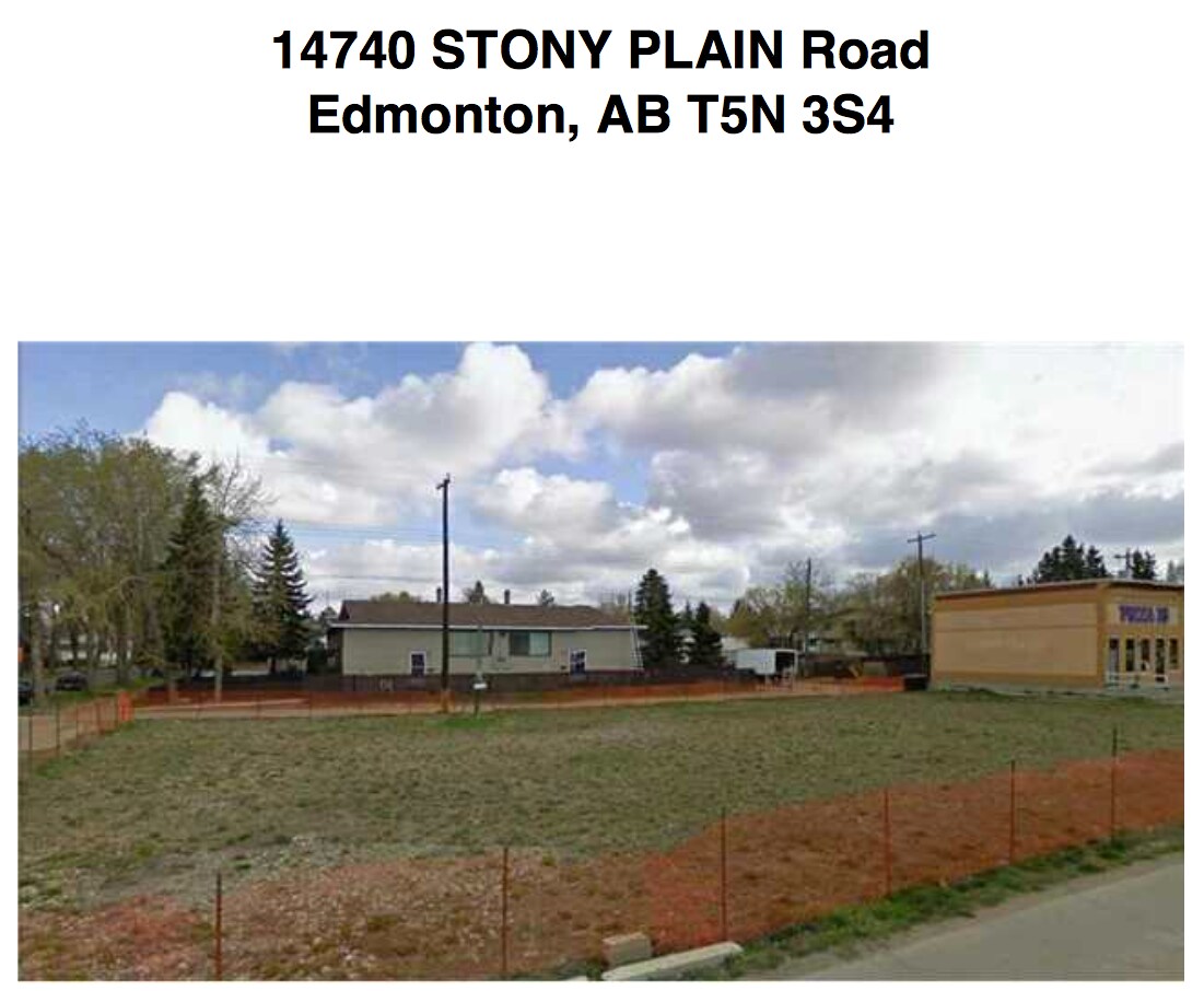 14740 Stony Plain Rd, Edmonton, AB for sale Building Photo- Image 1 of 1