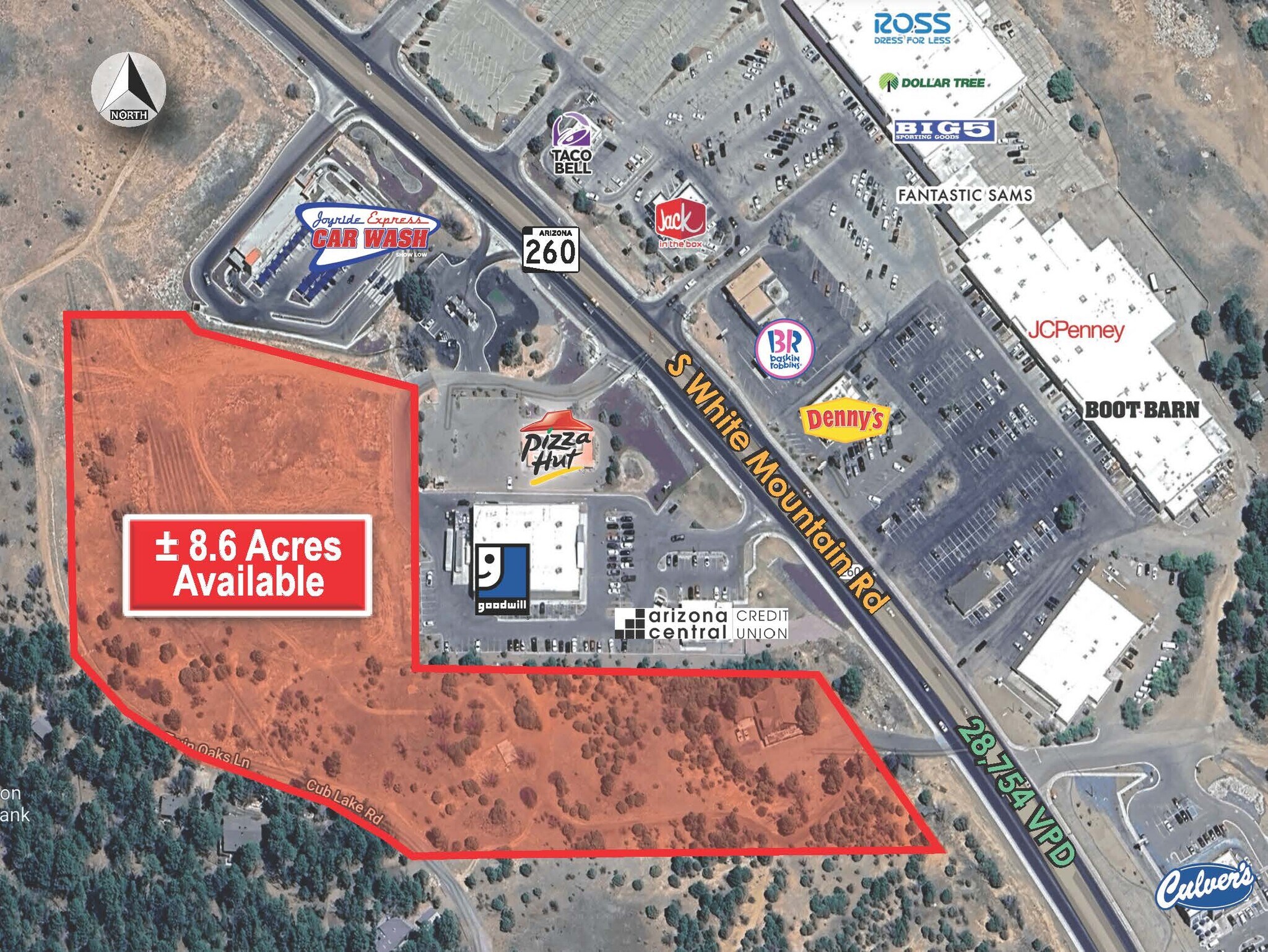 4480-4490 S White Mountain Rd, Show Low, AZ à vendre Photo du bâtiment- Image 1 de 4