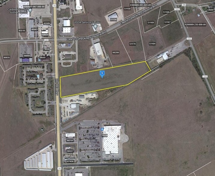 1820 S Colorado St, Lockhart, TX for lease - Plat Map - Image 2 of 6