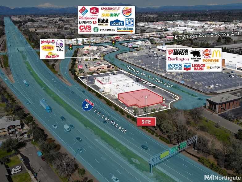 2686 Hilltop Dr, Redding, CA for lease - Building Photo - Image 3 of 4