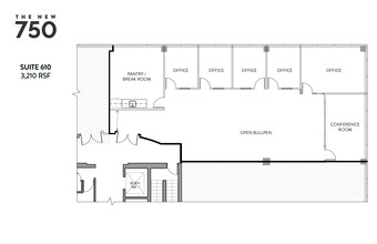 750 E Main St, Stamford, CT for lease Floor Plan- Image 1 of 1