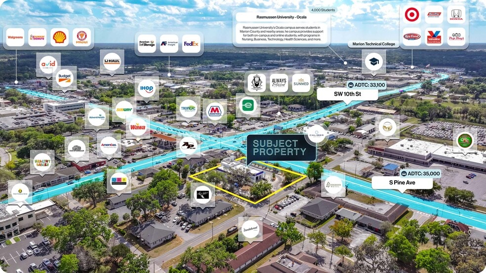 815 S Pine Ave, Ocala, FL for sale - Building Photo - Image 2 of 2