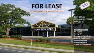 More details for 7025 W Colonial Dr, Orlando, FL - Retail for Lease