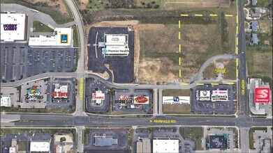 N Fairfield Rd, Beavercreek, OH - AERIAL map view