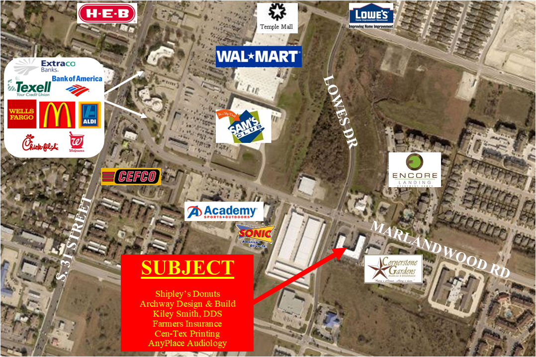 1005 Marlandwood Rd, Temple, TX for lease Primary Photo- Image 1 of 3