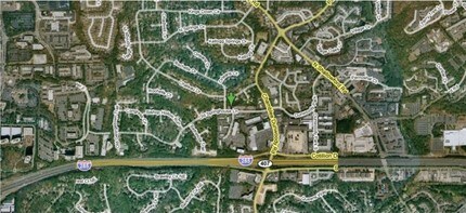 1770 Old Spring House Ln, Atlanta, GA - AERIAL  map view