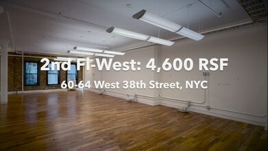 60-64 W 38th St, New York, NY for lease - Commercial Listing Video