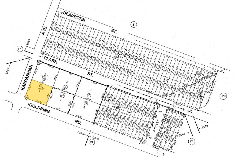 11801 Goldring Rd, Arcadia, CA à louer - Plan cadastral - Image 3 de 4