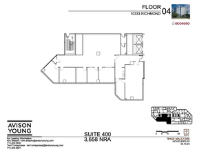 10333 Richmond Ave, Houston, TX à louer Plan d  tage- Image 1 de 2