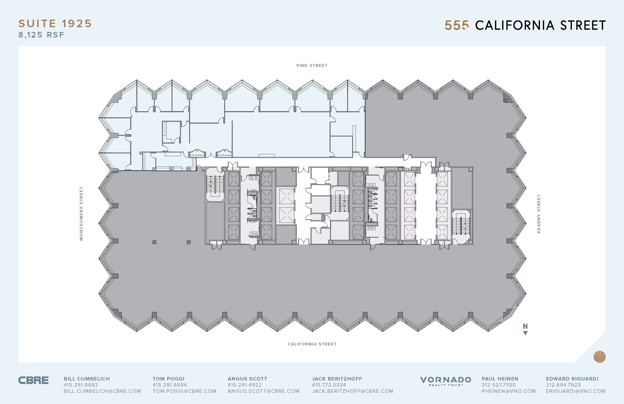 555 California St, San Francisco, CA for lease Floor Plan- Image 1 of 2