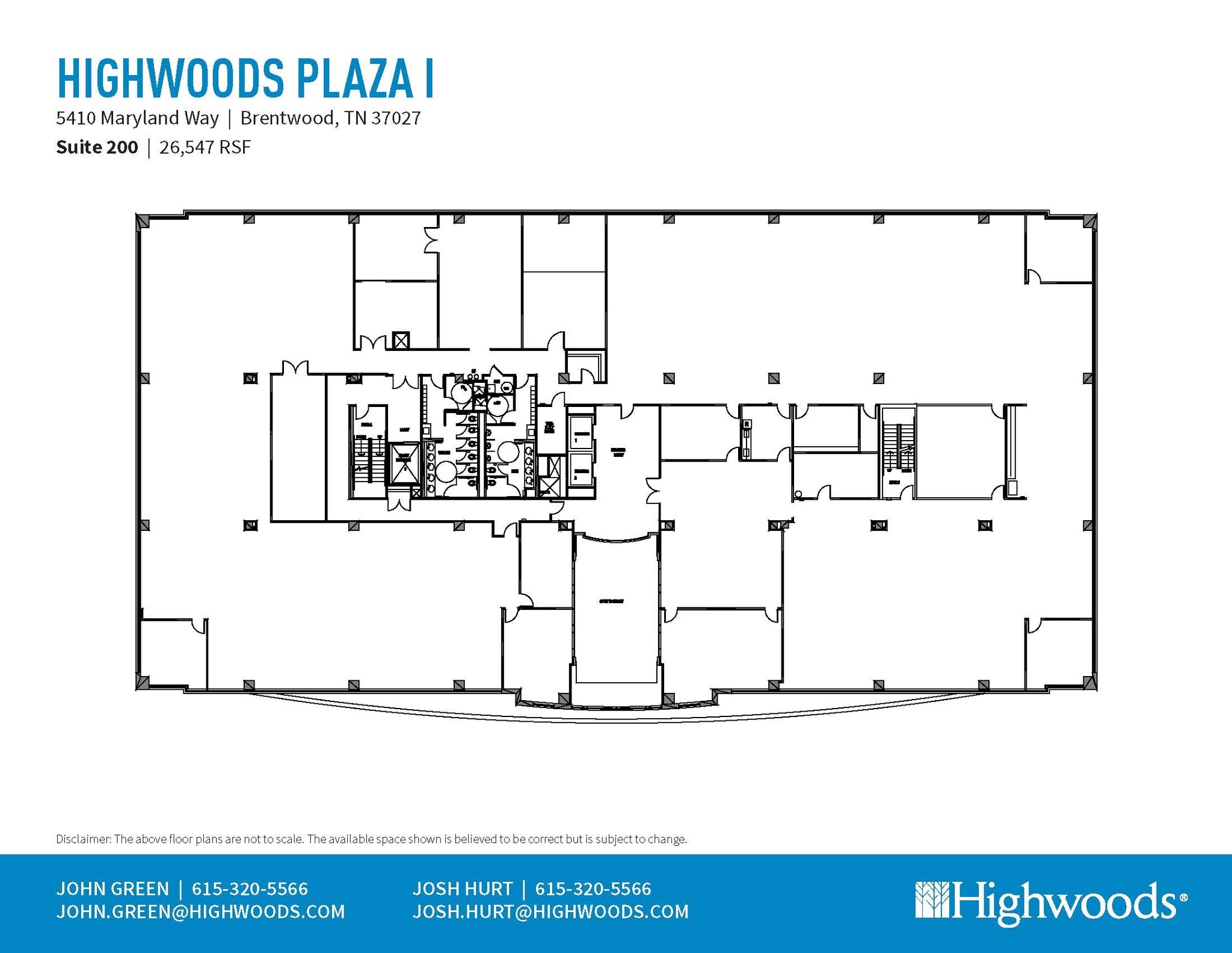 5410 Maryland Way, Brentwood, TN for lease Floor Plan- Image 1 of 10