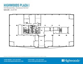 5410 Maryland Way, Brentwood, TN for lease Floor Plan- Image 1 of 10
