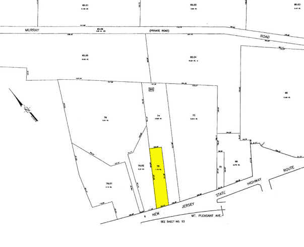 190 State Route 10, East Hanover, NJ à vendre - Plan cadastral - Image 1 de 1