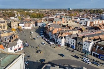 21 Market Pl, Boston, LIN - AERIAL  map view