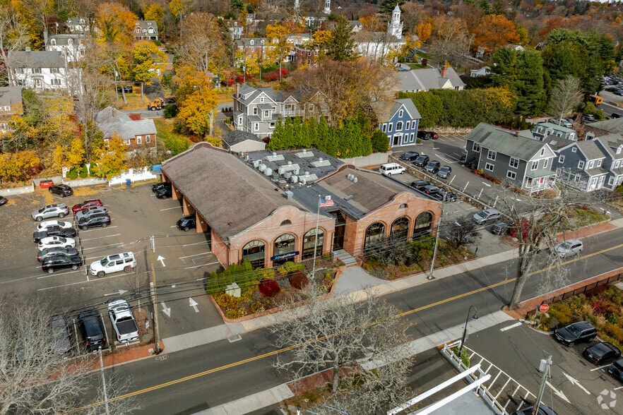 199 Elm St, New Canaan, CT à vendre - Aérien - Image 3 de 35