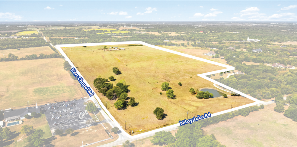 NWC of Loy Lake Road, Sherman, TX for sale - Aerial - Image 1 of 2