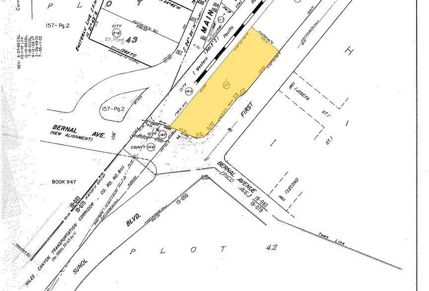 4725 1st St, Pleasanton, CA à louer - Plan cadastral - Image 3 de 16