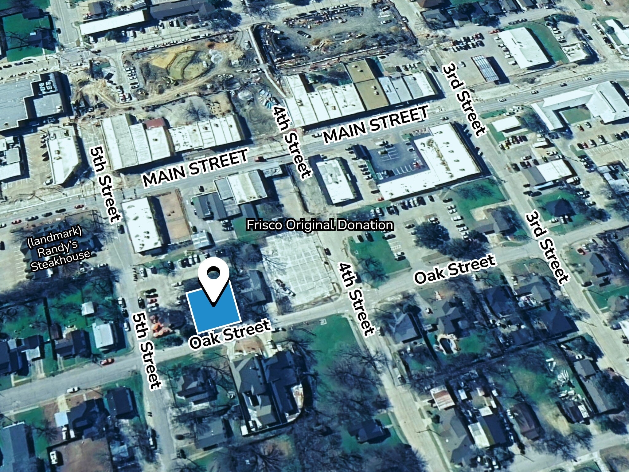 6959 Oak St, Frisco, TX à vendre Aérien- Image 1 de 6