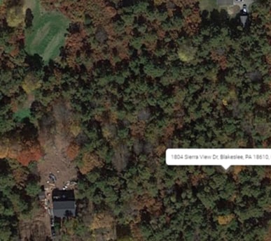 1804 Sierra View dr, Blakeslee, PA for sale Aerial- Image 1 of 2