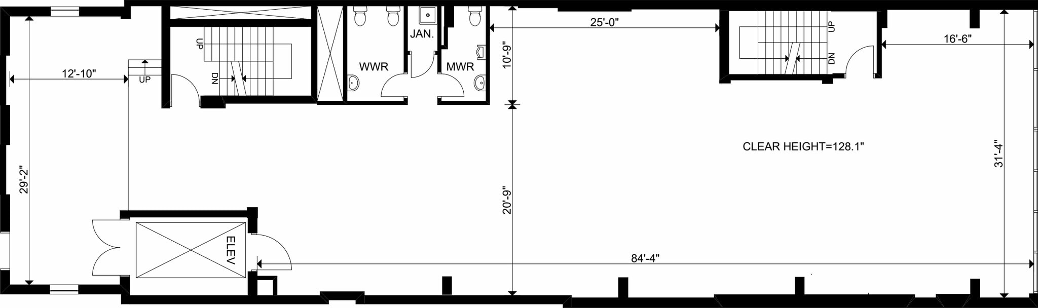 501 Queen St W, Toronto, ON for lease Floor Plan- Image 1 of 17