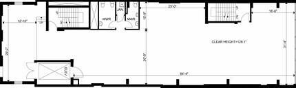 501 Queen St W, Toronto, ON for lease Floor Plan- Image 1 of 17