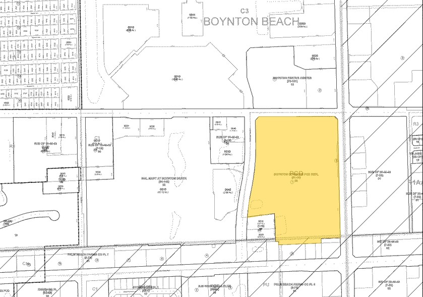 333-399 N Congress Ave, Boynton Beach, FL for lease - Plat Map - Image 2 of 8